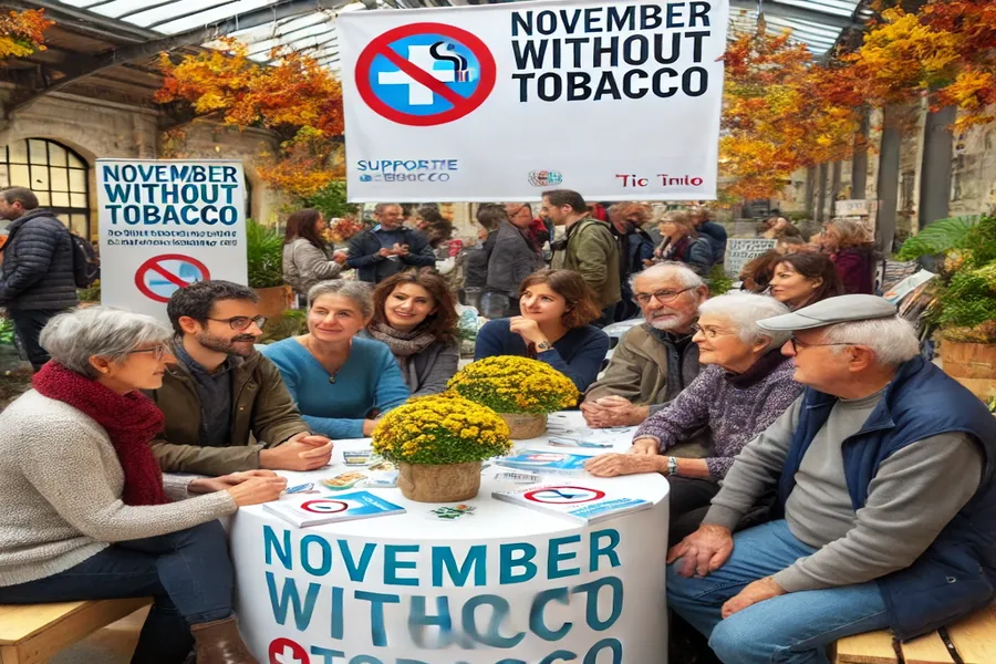 tobacco-free November in Tessin